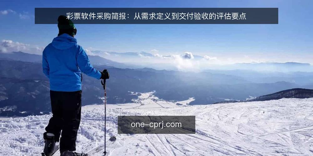 彩票软件采购简报:从需求定义到交付验收的评估要点 — 需求定义:先明确采购边界 配图