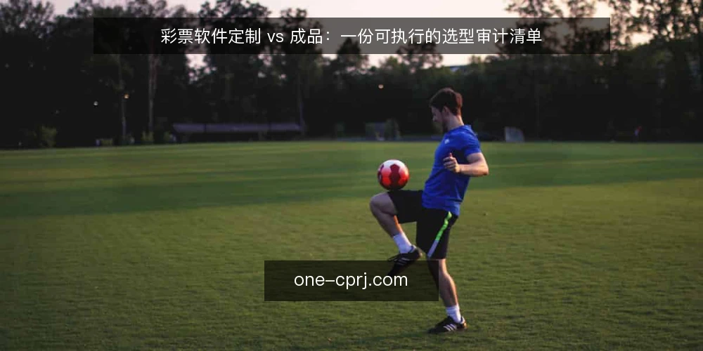 彩票软件定制 vs 成品：一份可执行的选型审计清单 — 为什么现在要做一次选型审计 配图