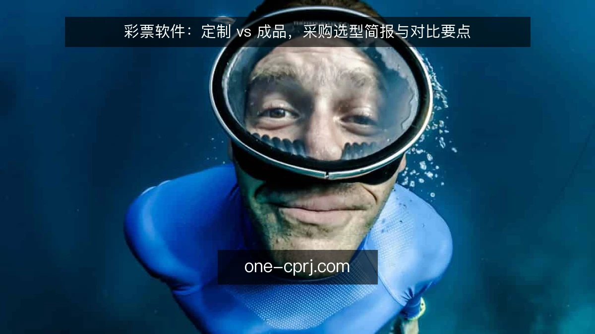 彩票软件：定制 vs 成品，采购选型简报与对比要点